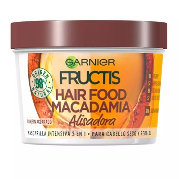 FRUCTIS HAIR FOOD macadamia mascarilla alisadora 390 ml