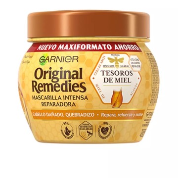 ORIGINAL REMEDIES mascarilla tesoros de miel 300 ml
