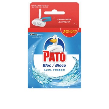 PATO WC BLOC agua azul limpia & higieniza 2 x 40 gr