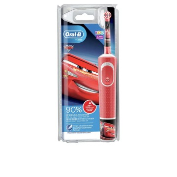 Oral-B Kids Electric Toothbrush Disney Cars Niño Cepillo dental giratorio Rojo