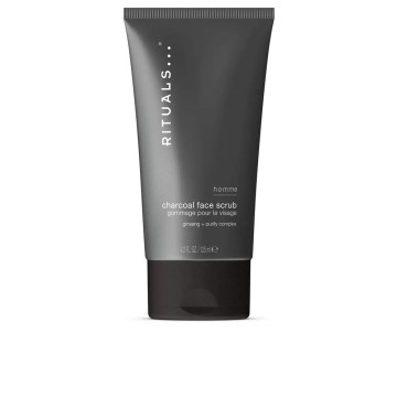 HOMME charcoal face scrub 125ml