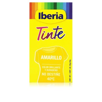 IBERIA TINTE ROPA no destiñe 40º amarillo 70 gr