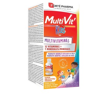MULTIVIT KIDS bebible melocotón 150 ml