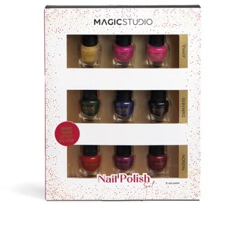 COLORFUL COMPLETE NAIL POLISH LOTE 9 pz