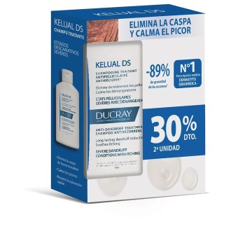 KELUAL DS champú tratante anticaspa duo 2 x 100 ml