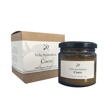 VELA ROSCA aroma coco 1 u